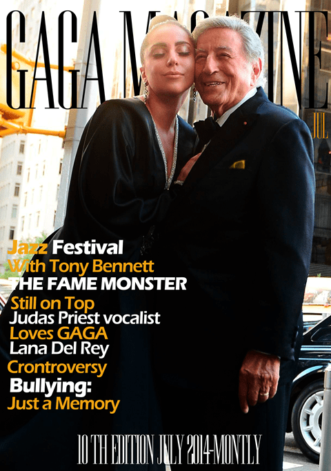 Gaga Magazine - 10th Edition - July 2014