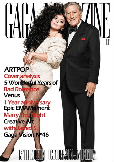 Gaga Magazine - 13th Edition - October 2014