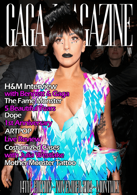 Gaga Magazine - 14th Edition - November 2014