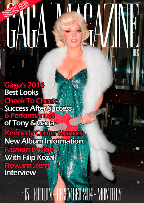 Gaga Magazine - 15th Edition - December 2014