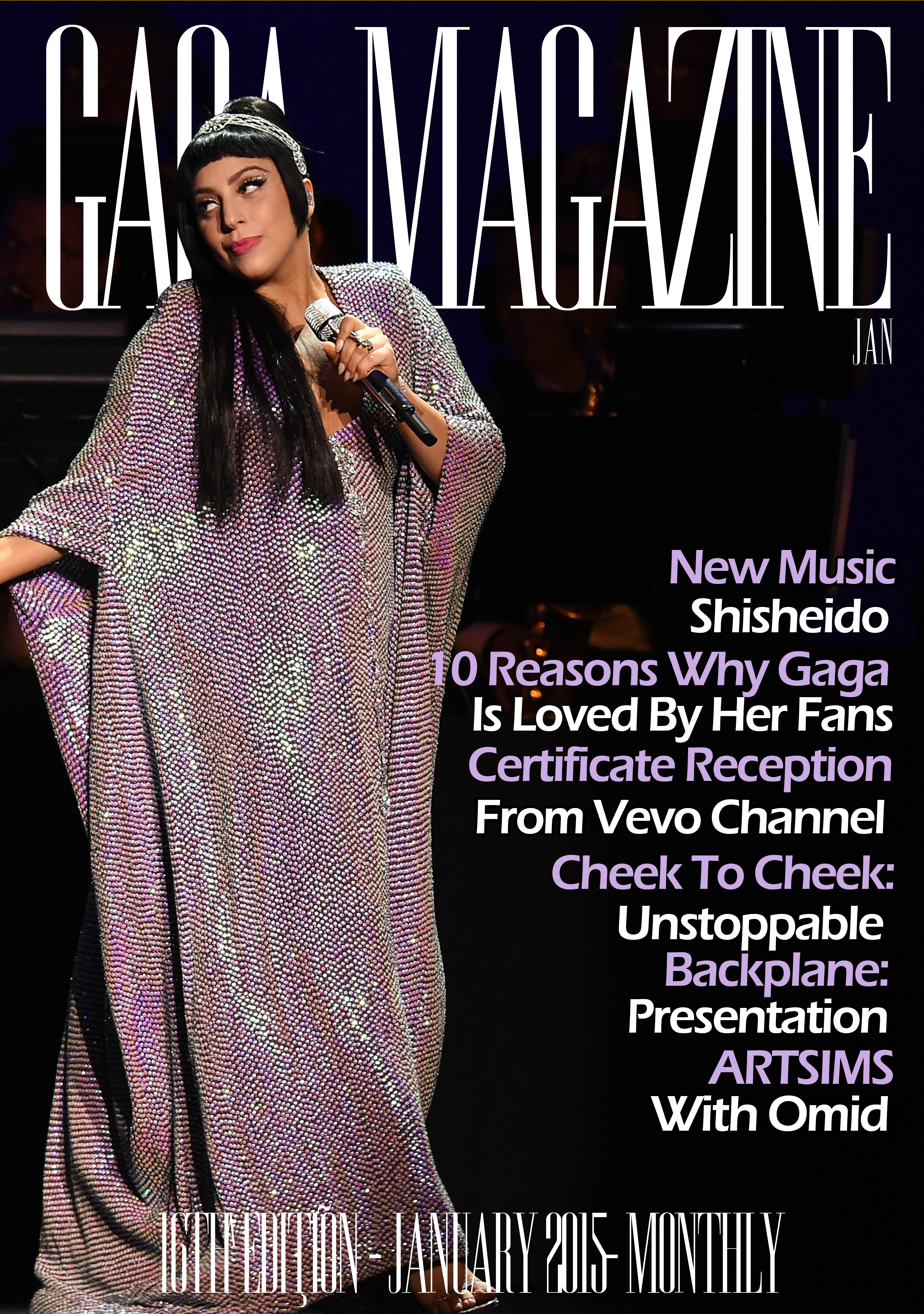 Gaga Magazine - 16th Edition - January 2015