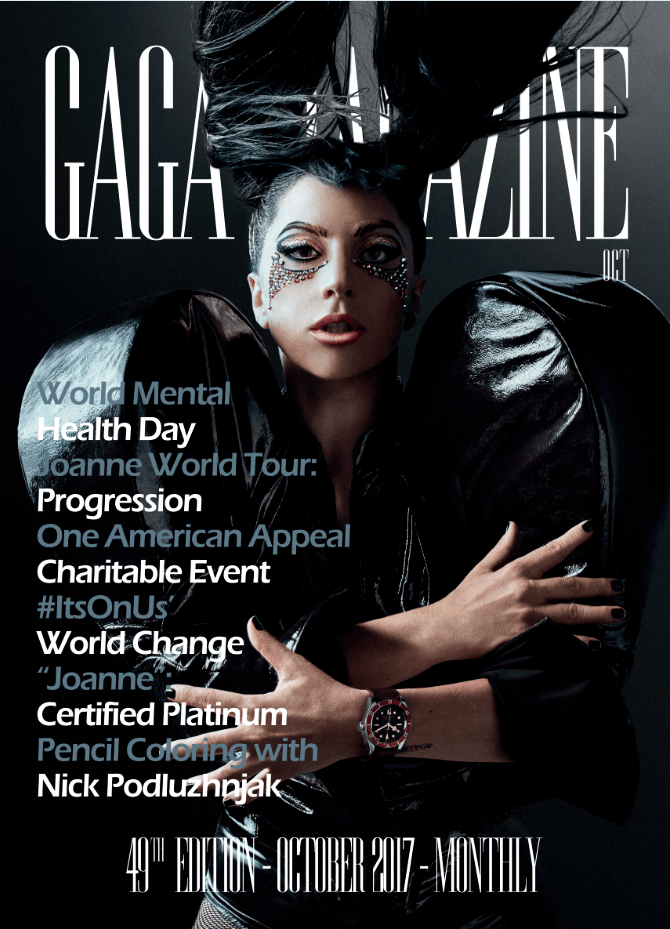 Gaga Magazine - 49ª Edição - Capa (Pequena)